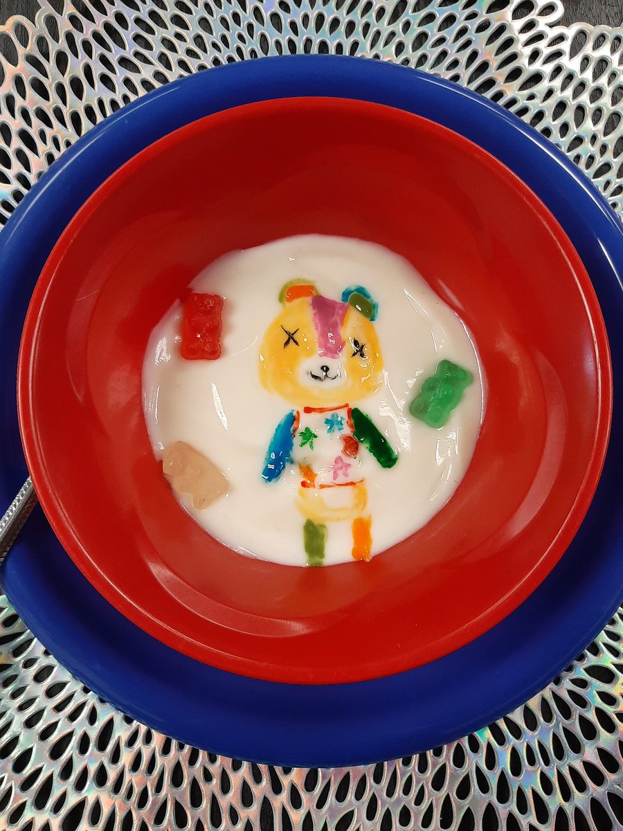 CuriosityOddity's tweet photo. #Item90
Pop culture is taking over everythingโeven breakfast. Create a yogart (yogurt art) portrait of your favorite pop culture character on the top of a bowl of your yogurt, with colored yogurt and inclusions. Maintain edibility. #GISH, #Yogart, https://t.co/IjRzuzJBKL