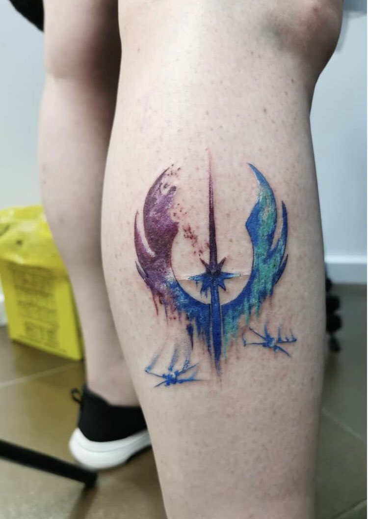 Big Star Wars fan My Jedi Order tattoo recently healed so Im sharing  Done by Patricio Herrera Santiago Chile  rtattoo