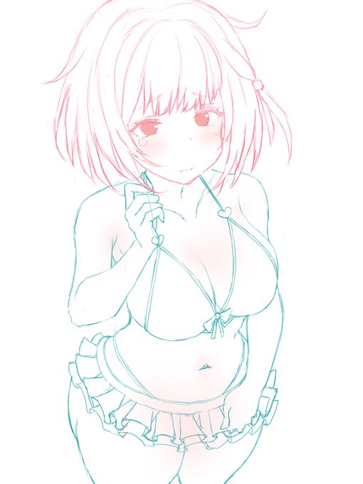 水着ビカラらふ(2枚組予定 