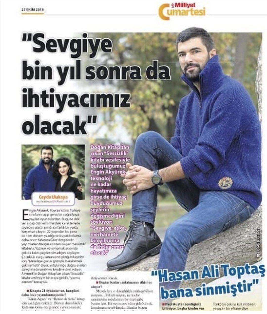 Hend Mostafa 🌸 on Twitter: "we will need love and mercy after a thousand  years. Engin Akyurek is one of the actors whose fan base crossed the  borders of Turkey and spread