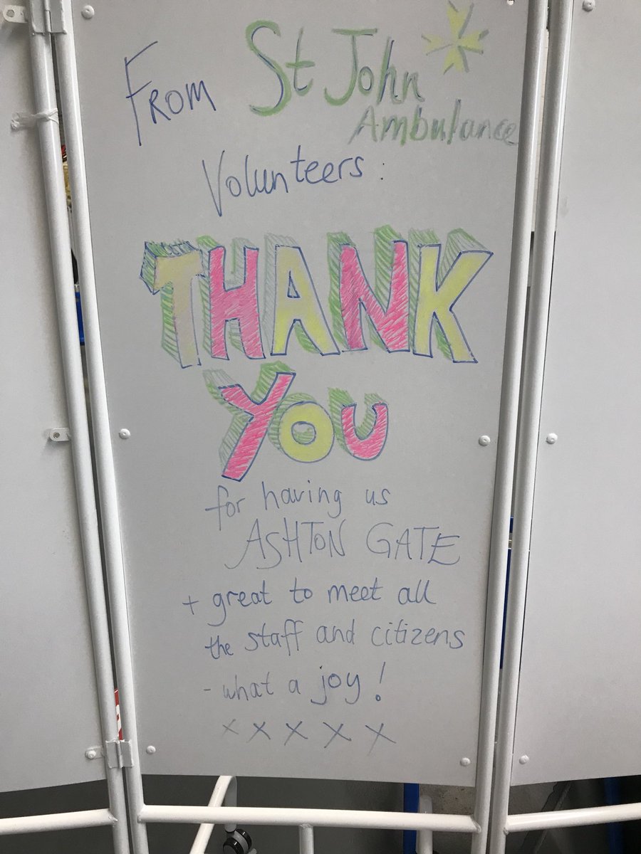 I think St John’s say it perfectly, it was a real privilege to be able to vaccinate the population we serve with the support of our partners ⁦<a href="/ashtongatestad/">Ashton Gate Stadium</a>⁩ ⁦