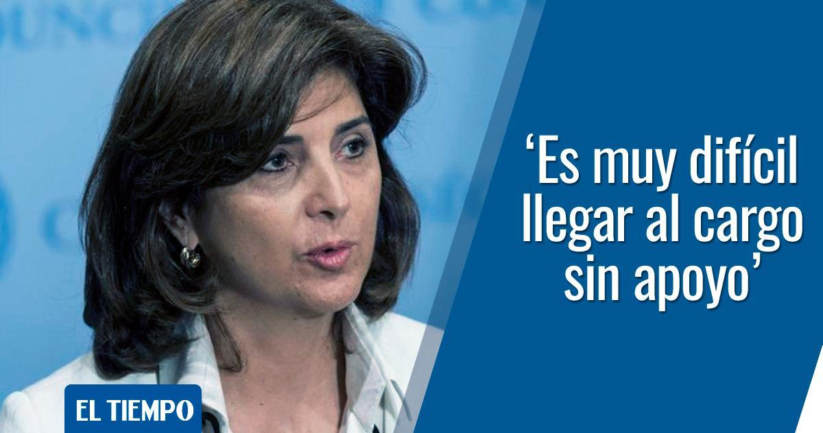 ELTIEMPO's tweet photo. 🔴 Las críticas de María Ángela Holguín por la falta de apoyo de Iván Duque.

La excanciller reveló que recibió el apoyo de España para llegar a la Secretaría Iberoamericana, pero que el presidente Duque no quiso impulsar su nombre ► https://t.co/mvfLJ5YfgV https://t.co/1bq6MyXcza
