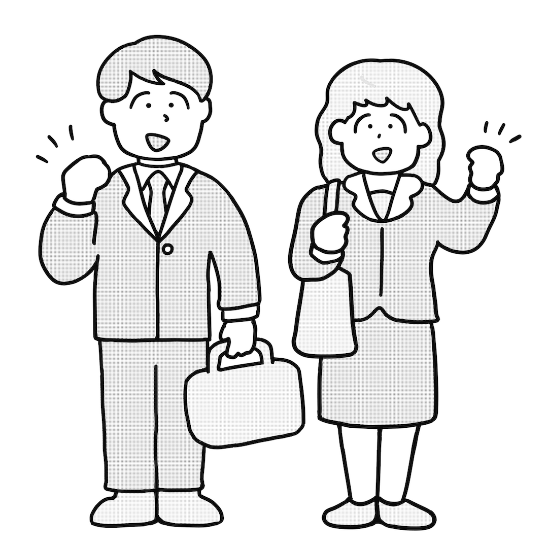 ストックイラスト的な絵を描きました。
#ストックイラスト 