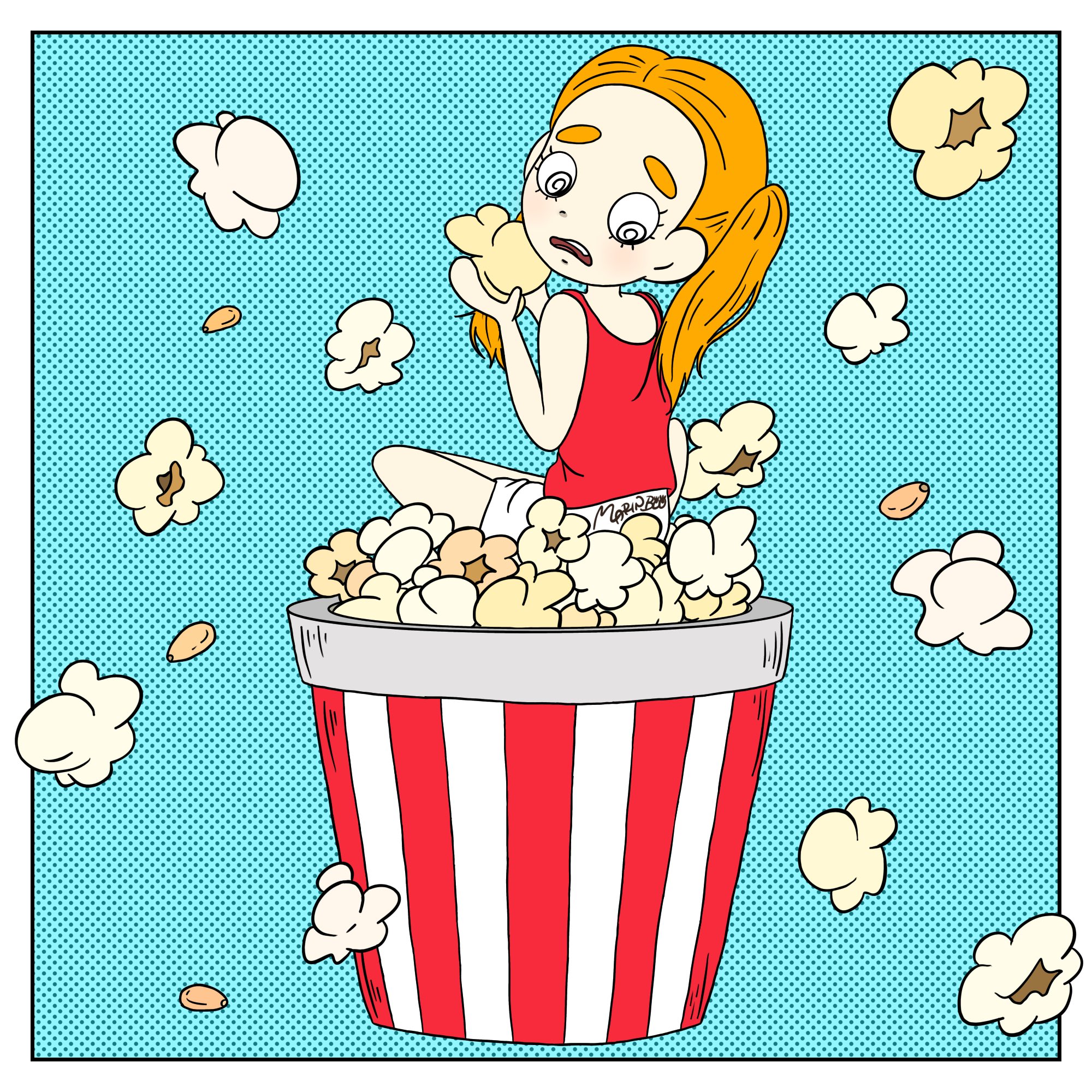 Twitter 上的 Marinboo It S Mine ポップコーンバケット ポップコーン Popcorn 女の子イラスト Degitalart Art Illustrator Illustration Illust Artwork イラスト イラストレーション イラストレーター Drawing アートワーク お絵描き好きな人と繋がり