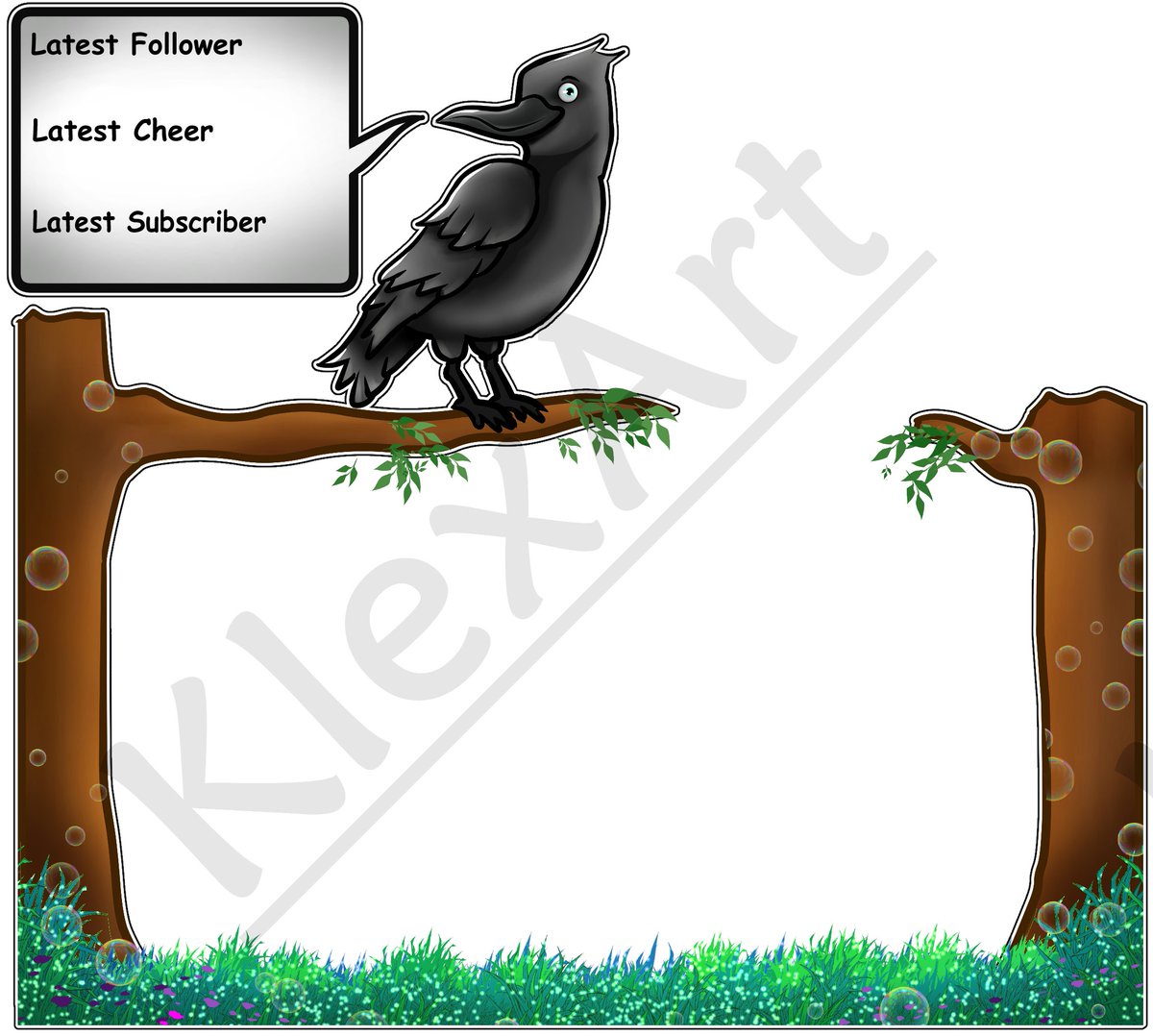 Der neue Webcam Rahmen / Overlay für die gute melbel3 :) twitch.tv/melbel3

#twitch #art #kunst #design #creative #emotedesign #comissionart #twitchemotes #comissionsopen #auftragsarbeit #rabe #krähe #crow #raven #twitchaffiliate #paneldesign #badges #overlay #rahmen