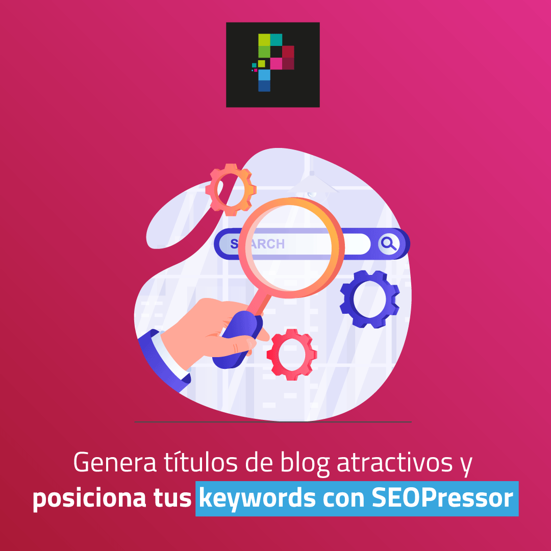 pixelpro_dd's tweet photo. Impacta y conecta con tu #audiencia desde el título📩
En Pixelpro te contamos un poco más sobre #SEOPressor, una #herramienta que te permite generar títulos de #blog atractivos y ganadores.
Solo ingresa tu #palabraclave y elige la mejor opción de título.
👉https://t.co/MqCi0w8Zo7 https://t.co/1bGRBdlfqy