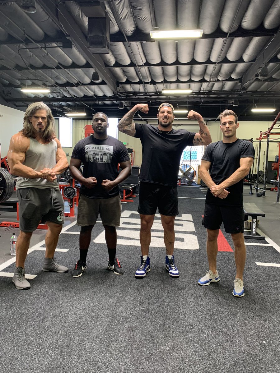 Brendan Schaub on X: The Thiccc Boy YouTube contest winner Sheldon, got  his handsome ass swoll on with the boys at Zoo Culture. Wanna chance to  workout with the crew? Subscribe to