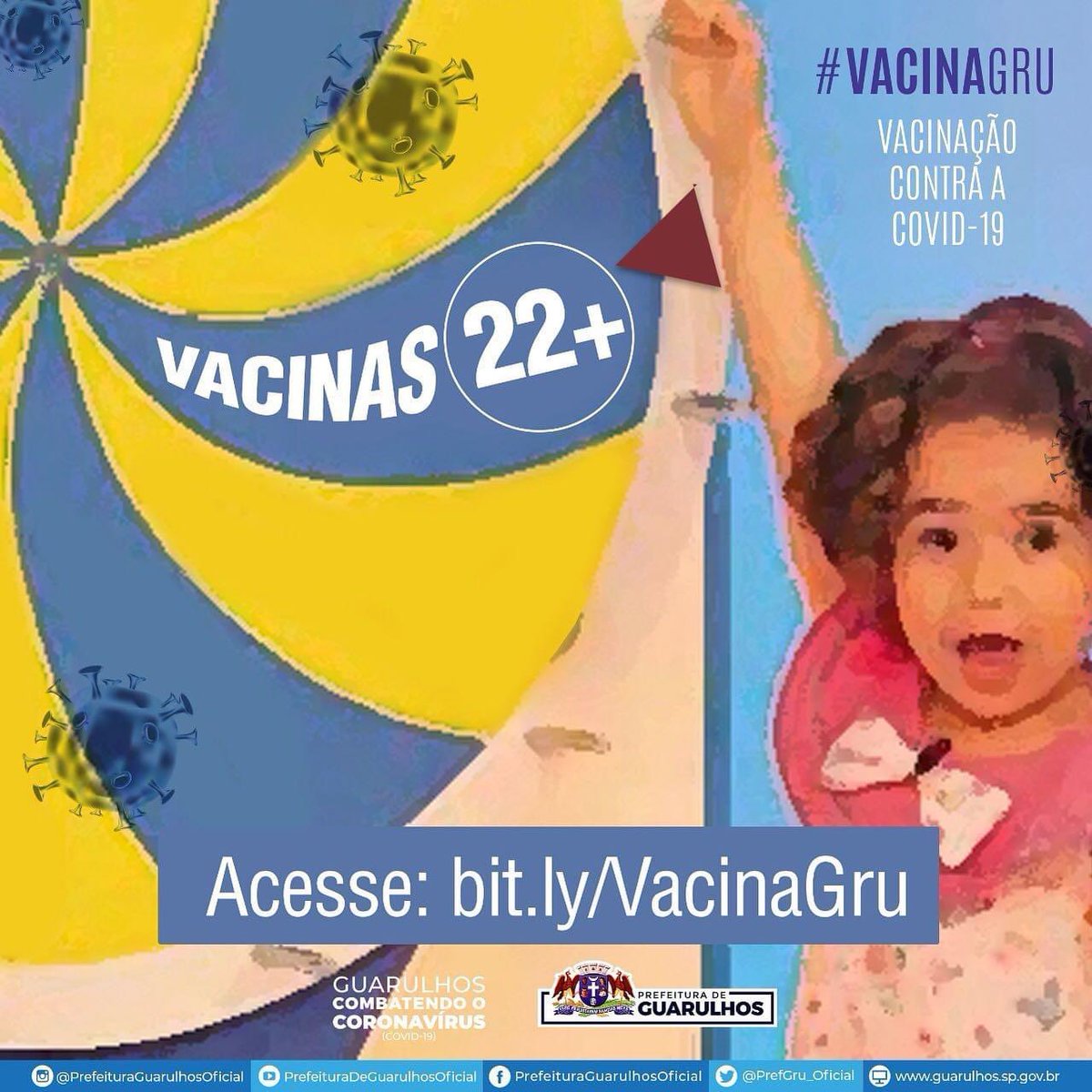 luanpublicitari's tweet photo. Prefeitura de Guarulhos acaba de liberar o agendamento de vacinas na cidade para pessoas com 22 anos ou mais de uma forma bem humorada e nostálgica https://t.co/VP1qvSware
