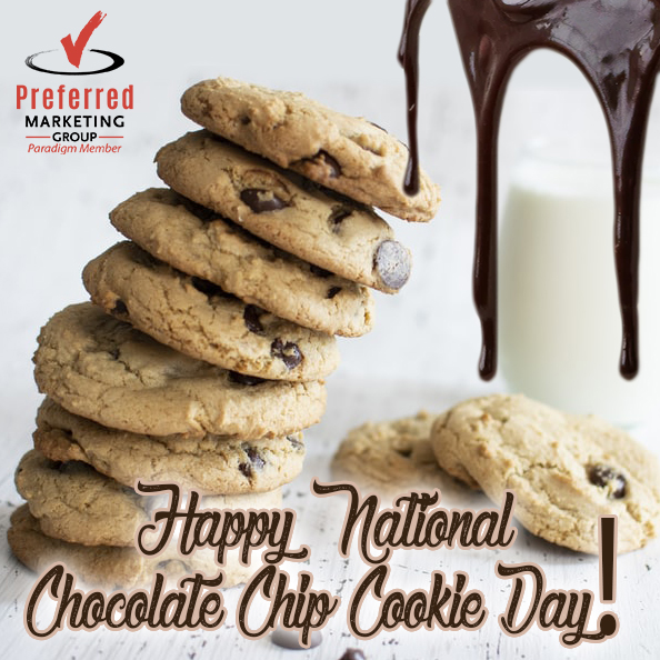 Happy #NationalChocolateChipCookieDay ! 
Hope your Wednesday is swift &amp; sweet.

#foodservice #preferredmarketinggroup