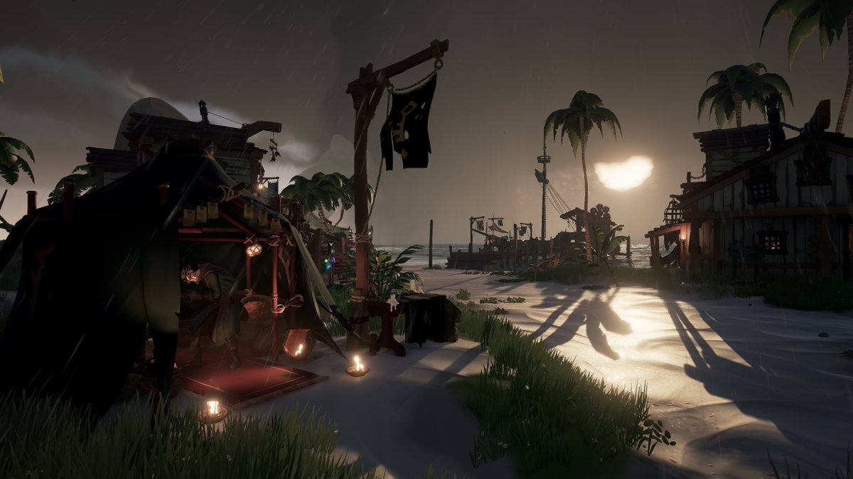 Kryptik_D's tweet image. #SoTShot @SeaOfThieves How can #SeaOfThieves look so nice even on the darkest of days?