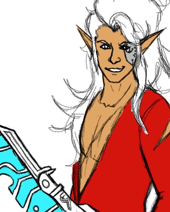 GalacticZyrus's tweet image. Storming forth I return from the nothing. I am back to reclaim what is mine. || #YoungRobbie #AoCRobbie #Robbie #LegendofZelda #AgeofCalamity #YigaClanAU #YigaClan #YigaRobbie