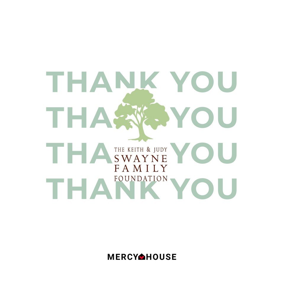 Thank you Keith and Judy Swayne Family Foundation Fund through Orange County Community Foundation for your most recent grant award. This funding will allow us to support our clients who are directly affected by the economic fallout of the COVID-19 pandemic.