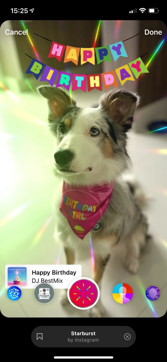 It’s her birthday 🥳