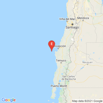 EarthquakeTw's tweet photo. M4.3 depth:10.02km,2021-08-04T22:28:57.371 UTC,lat:-37.2347 lng:-74.2135,64 km NW of Lebu, Chile|ID:us6000f2a7 https://t.co/T7A0SLcyWu #earthquake Earthquakes Today (past 24 hrs,only quakes >= M4.0) https://t.co/SKgaGWiAQn https://t.co/ZWpdlV6ryW