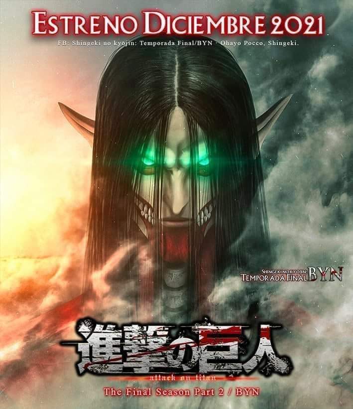 Attack on Titan, temporada 4 Parte 2: cuándo será estrenada