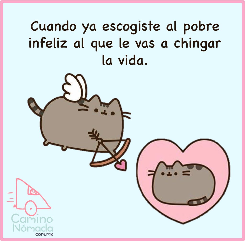 caminonomadamx's tweet photo. 😅😂😎💕
#Cupido #flechado #Kawaii #Pusheen 💘❤️‍🔥💘❤️‍🔥💘❤️‍🔥✨ https://t.co/T7nVSVnJW0