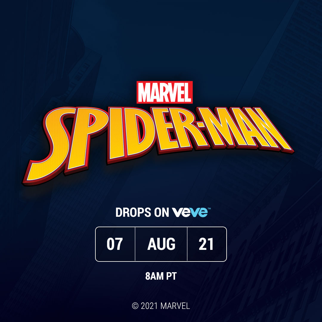 Be a part of <a href="/Marvel/">Marvel Entertainment</a> history – Spider-Man drops Saturday, 07 August 2021 at 8AM PT! 

#MARVELxVeVe