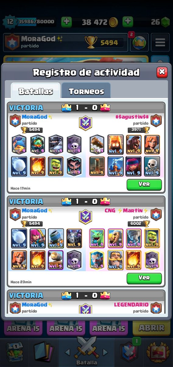 ❓| MoraGod ✨ (@moragod4) on Twitter photo Congrats a mi equipo hoy nos vamos campeones de la liga <a href="/GrandArenaGG/">The Grand Arena</a>!
Con una VICTORIA de 2-0 en sets.
Dsps de varios meses si se pudo @TeamLL_CR ❤️
Hoy me tocó dar una barrida en el Koth 3-0 y dar el gane del primer set 🤩
#CampeonesLL🦙⚡ Congrats a mi equipo hoy nos vamos campeones de la liga <a href="/GrandArenaGG/">The Grand Arena</a>!
Con una VICTORIA de 2-0 en sets.
Dsps de varios meses si se pudo @TeamLL_CR ❤️
Hoy me tocó dar una barrida en el Koth 3-0 y dar el gane del primer set 🤩
#CampeonesLL🦙⚡