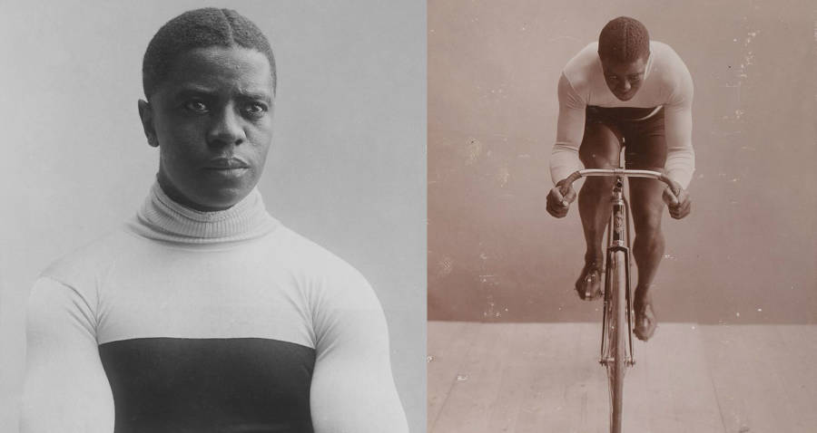 Kootsebi's tweet photo. Major Taylor 1878-1932
Otherwise known as #BlackCyclone became the first Black World Champion in Cycling in 1899 and the second black athlete to win a world championship in any sports after George Dixon 🥊.
#BlackSportsHistory https://t.co/zse13u2e7y