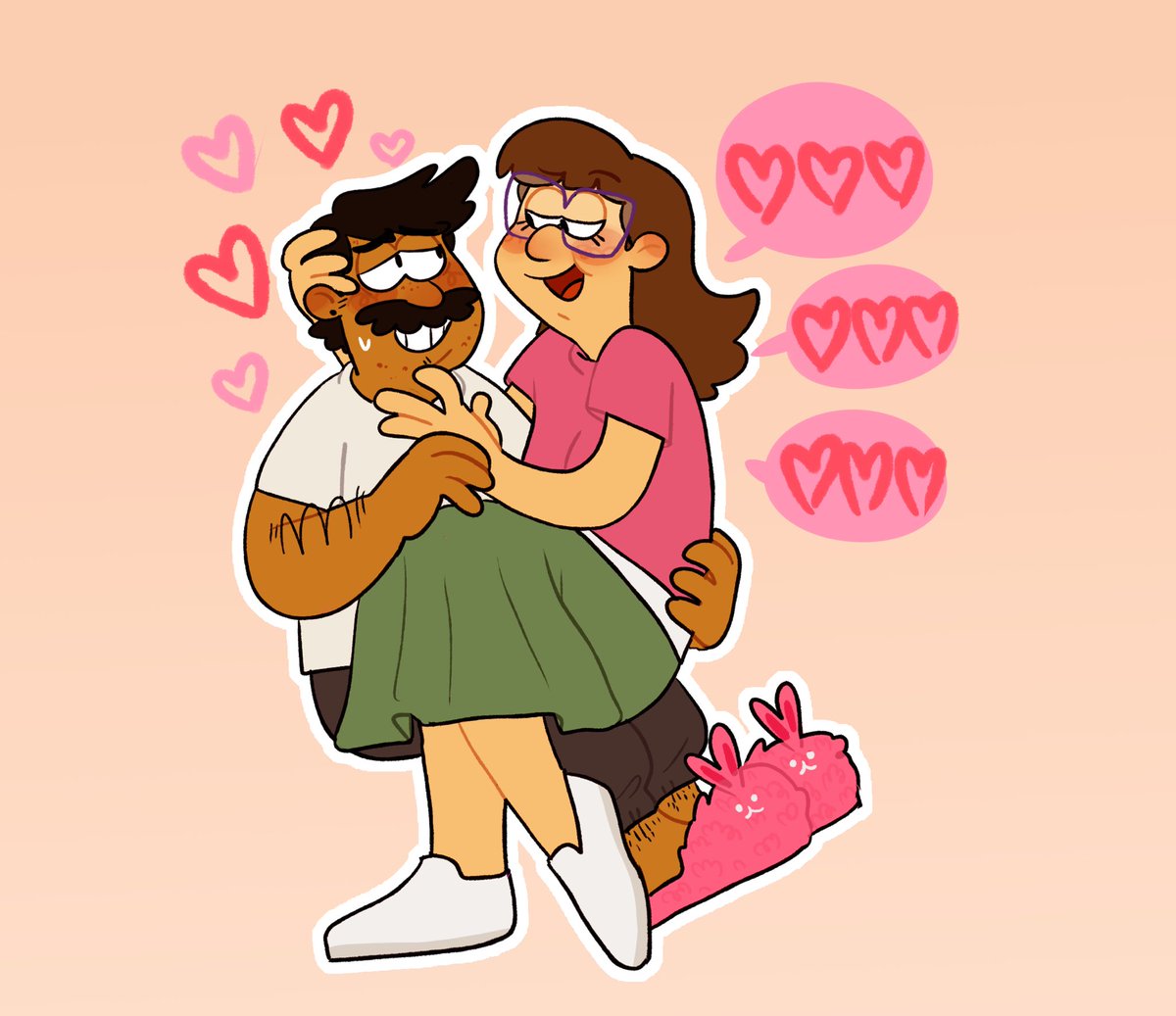 Sue me theyd be sweet ok 🥺
#bobsburgers #bobsburgersgayle #bobbelcher #fanart