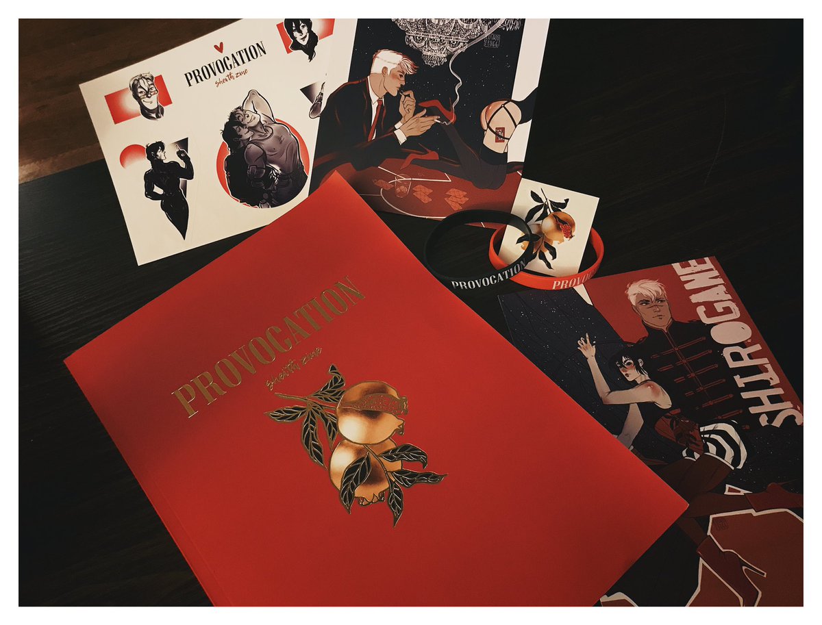My #sheith <a href="/provocationzine/">Provocation zine - Sending Orders</a> arrived and I am STUNNED by how beautiful it is. 😭 Also it came with SO MANY stickers I can’t even get a pic of everything. ❤️💛 super gorgeous work, you guys killed it!!!!