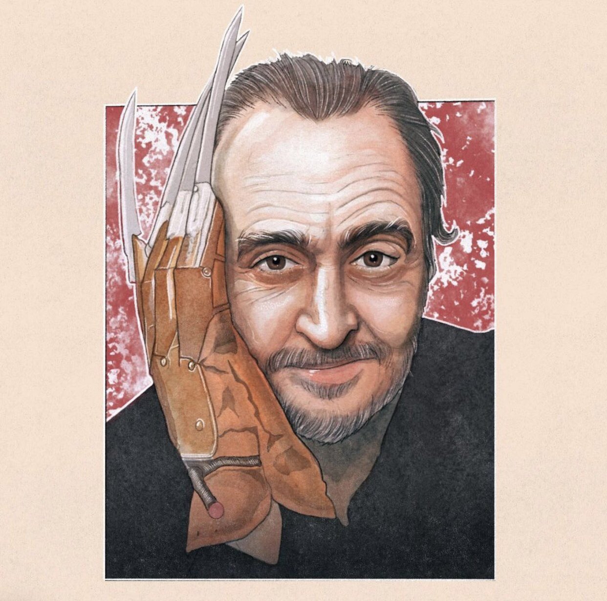 Happy birthday to my horror hero, Wes Craven so dearly missed 