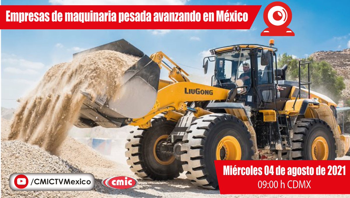 cmicnacional's tweet photo. ¡Miércoles de videoconferencia!
Conoce el portafolio de productos y soluciones de @LiuGongGlobal y Dressta en las aplicaciones de construcción y minería, dando generalidades y datos de dichas empresas.
¡No te la pierdas! https://t.co/4xUIFRER7j