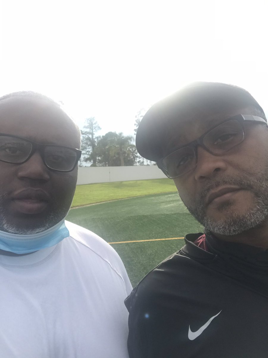 With my guy @CoachTerrySims. He told me when I was 18 years old. If you take care of the game. The game will take care of you. #KeepWorking @BCUGridiron