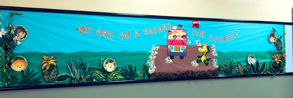 PLEgators's tweet photo. We are SO excited to welcome back staff tomorrow for the new school year!!! Let's do this PLE!! 🦒🐵🦁🐘@collierschools @AlejBas @princessipal1 @VaillChristy @danieastew #BacktoSchool2021 #onasafariforsuccess https://t.co/No0ypTdAvN