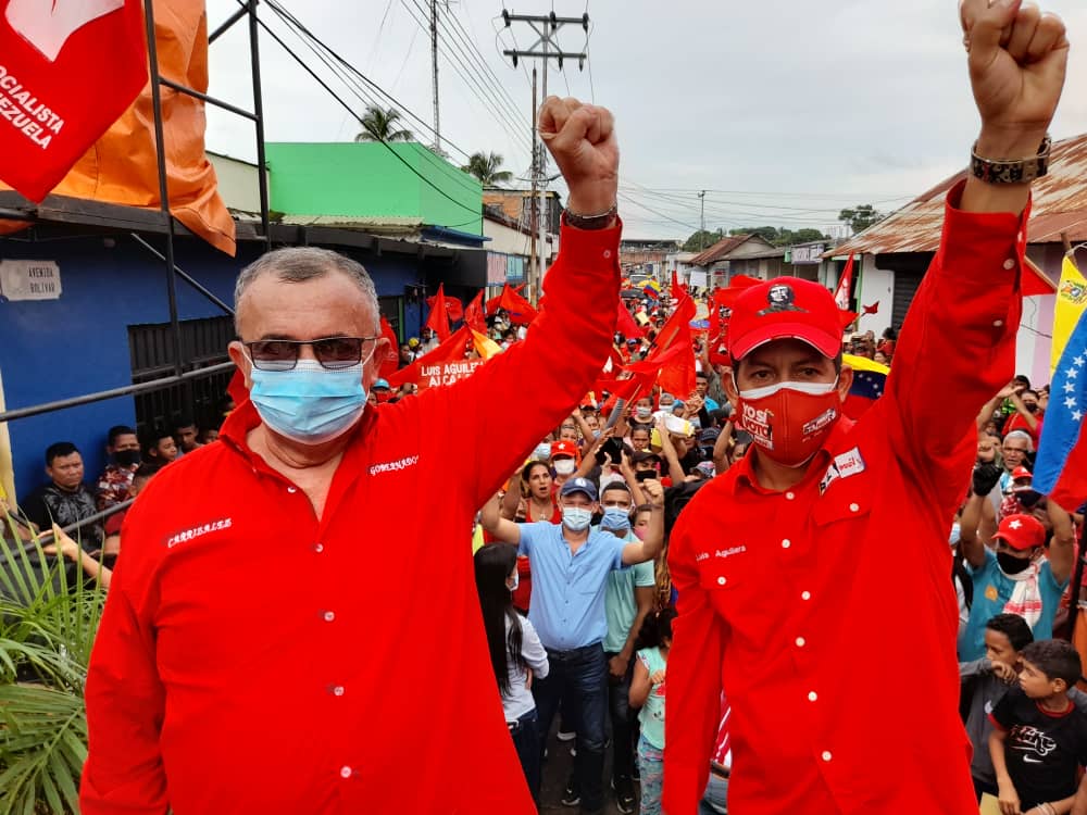 Municipio Rómulo Gallegos.
🇻🇪🙏🥳🥳🥳🎉🎊
Gigantesca y emocionante estuvo la caminata de nuestros precandidatos Luis Aguilera y @RCarrizalezPSUV en Elorza
#CuidemonosDelCovid19