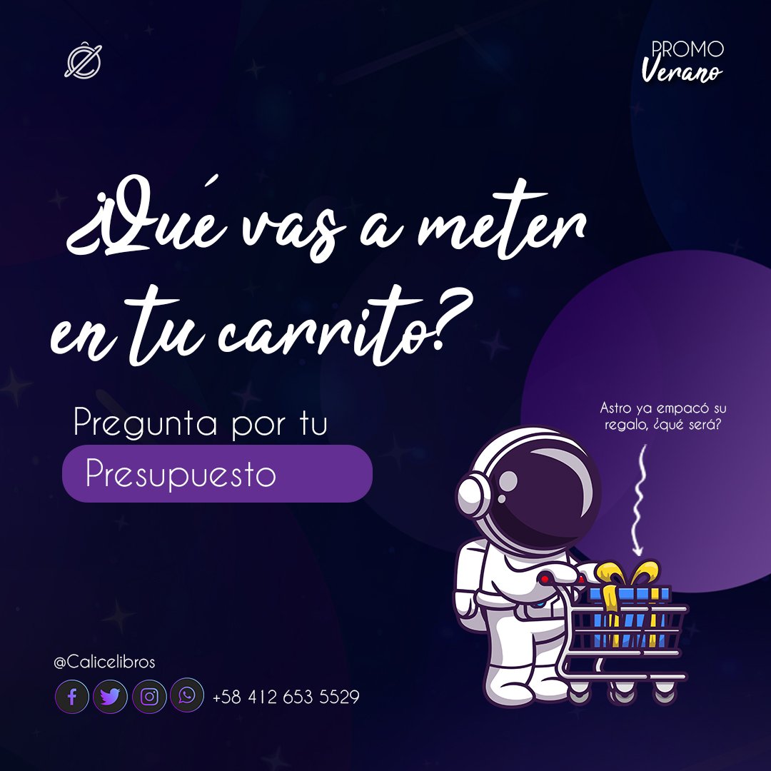 Calicelibros's tweet photo. Desde ya estamos listos para atenderte a través de nuestras redes🌟 https://t.co/JpDRSWCFqD