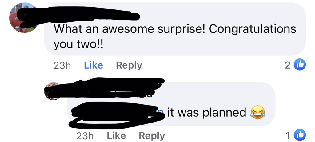 ryeunderw's tweet photo. When announcing baby #2 I discovered my husband is apparently embarrassed that #1 was a surprise😂😅 https://t.co/V2wbTufvON
