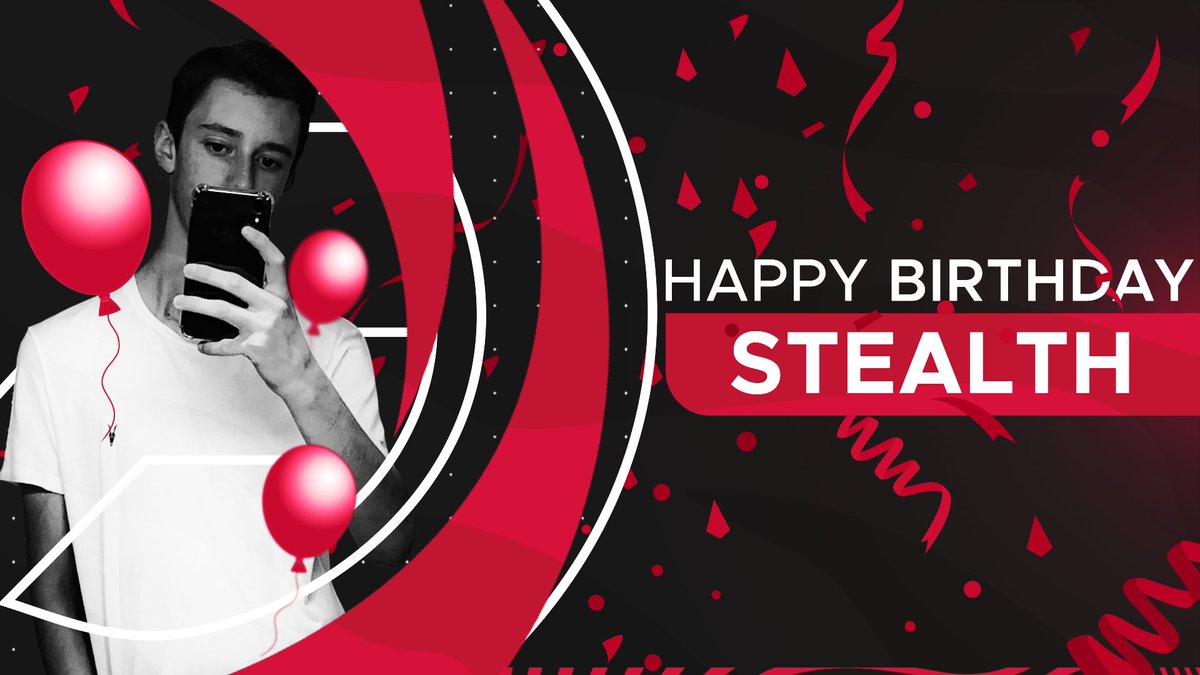 CG wants to wish the one and only @StealthCreates a Happy Birthday!♥🖤🎉
