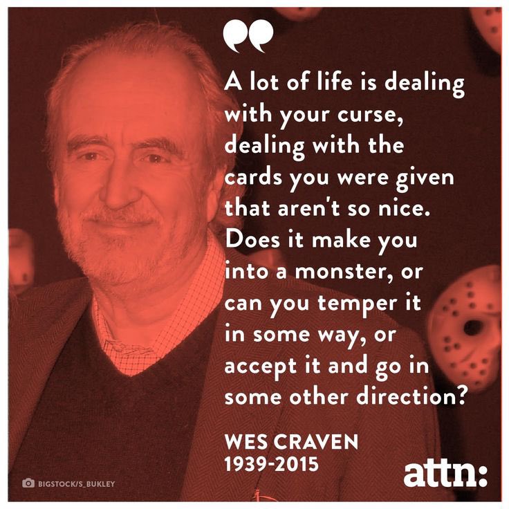 Happy birthday Wes Craven 