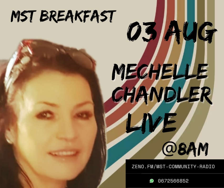 Join us tomorrow morning from 6am EXCLUSIVE TO MST COMMUNITY RADIO ONLINE!!!

#supportlocaltalent #CommunityRadio #Communityradioatitsfinest

zeno.fm/mst-community-…