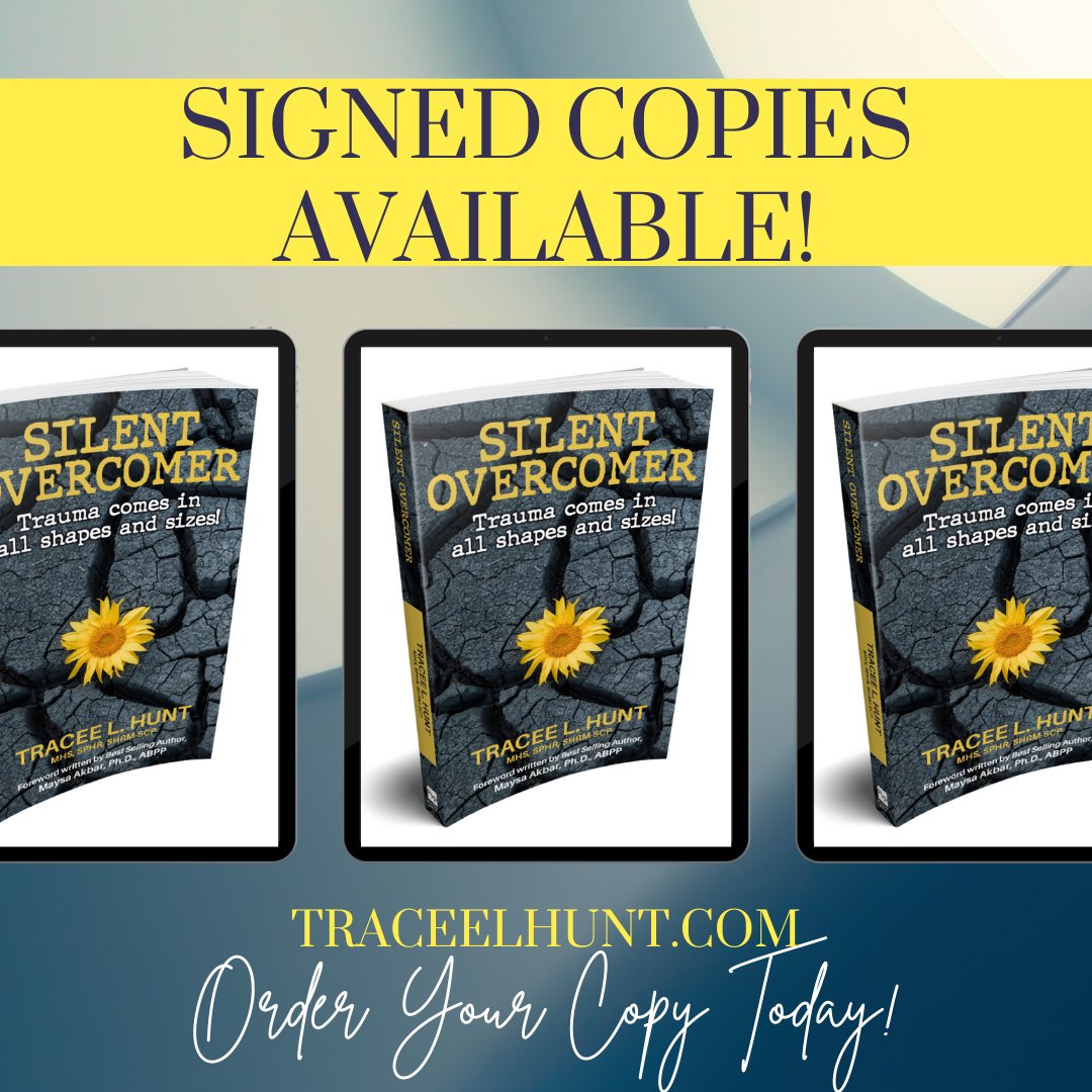 tracee_hunt's tweet photo. Signed copies of Silent Overcomer are now available! Grab your copy today at https://t.co/8kazNvhszx. #TraceeLHunt #SilentOvercomer https://t.co/oahzVzFh87