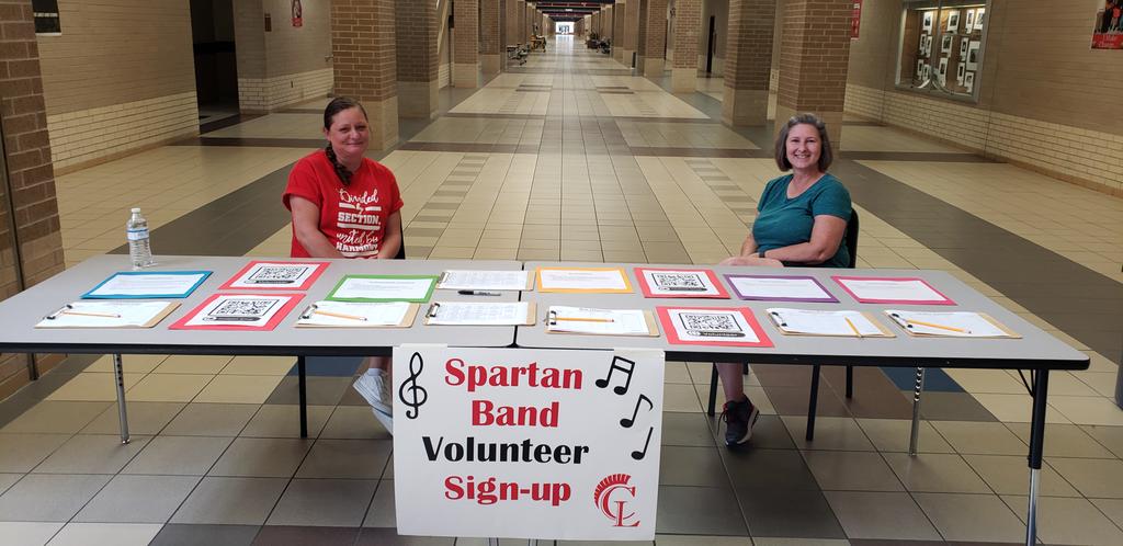 CyLakesBand (@cylakesband) on Twitter photo Hey Band Parents!! Spartan Booster Club is here today and tomorrow from 3-5 for Registration of all new band members! Hey Band Parents!! Spartan Booster Club is here today and tomorrow from 3-5 for Registration of all new band members!