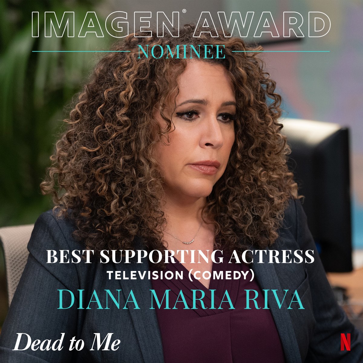 Congrats to @DianaMariaRiva for her Imagen Awards nomination!