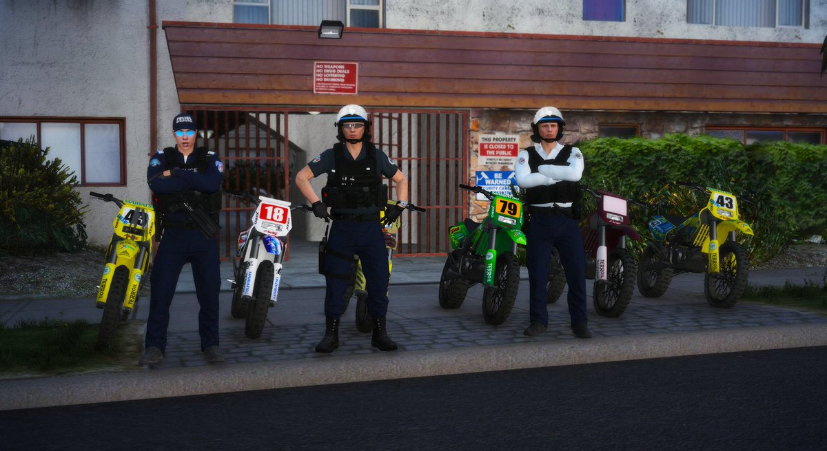 #ContreLesRodéos Saisie par les <a href="/FO_SDCPJ/">Forces de l'Ordre SDCPJ</a> de 6⃣ motos aillant servi dans plusieurs rodéos urbain.