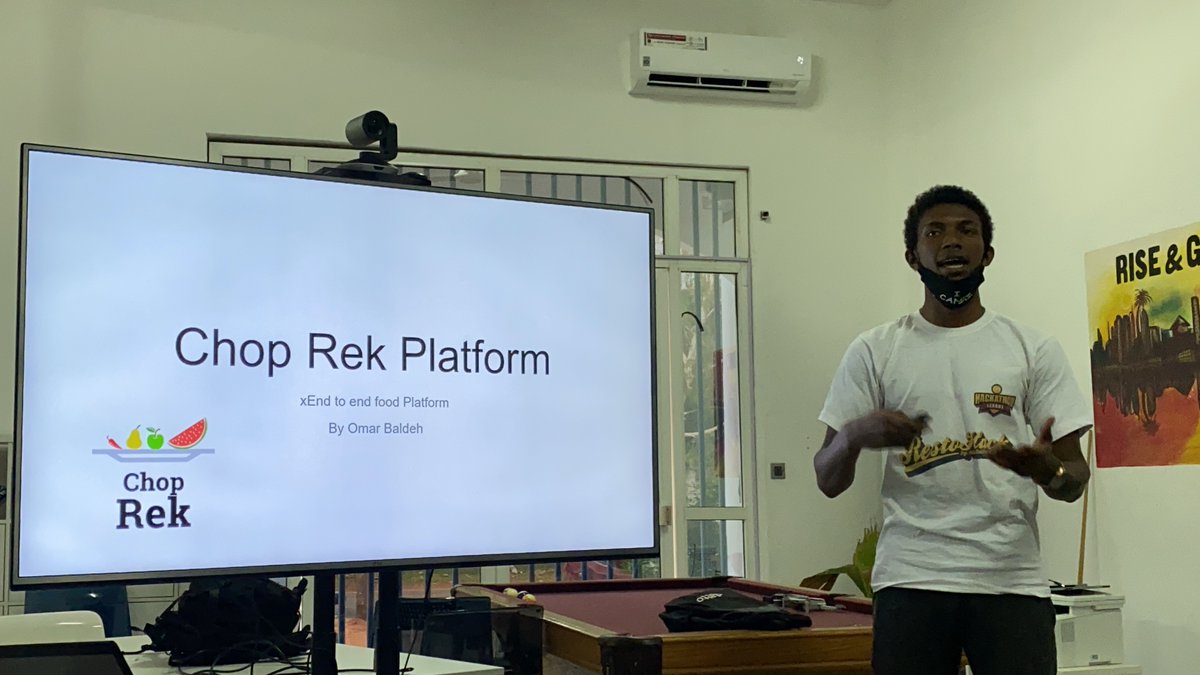disruptive_lab's tweet photo. Some of the pitches from #RestoHack @hackweakend @disruptive_lab. We are so proud of the participants. https://t.co/xdi3wgXQFE
