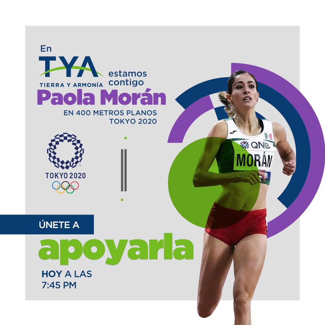 TyAOficial's tweet photo. No te pierdas los Juegos Olímpicos de Tokio 2020 HOY a las 7:45pm🇲🇽

¡Estamos contigo a Paola Morán! https://t.co/T6jwoIUgJ6