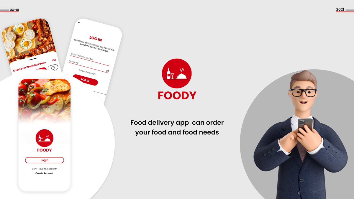 Nejmaalborno's tweet photo. My design for (Foody) app. 
#uxdesign #uidesign #design #تصميمي https://t.co/ZEjBVWNG3Q
