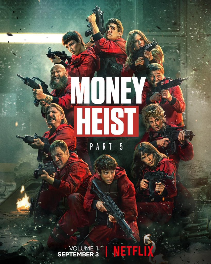 New poster for the final season of Money Heist part 5 #moneyheist #MoneyHeist5