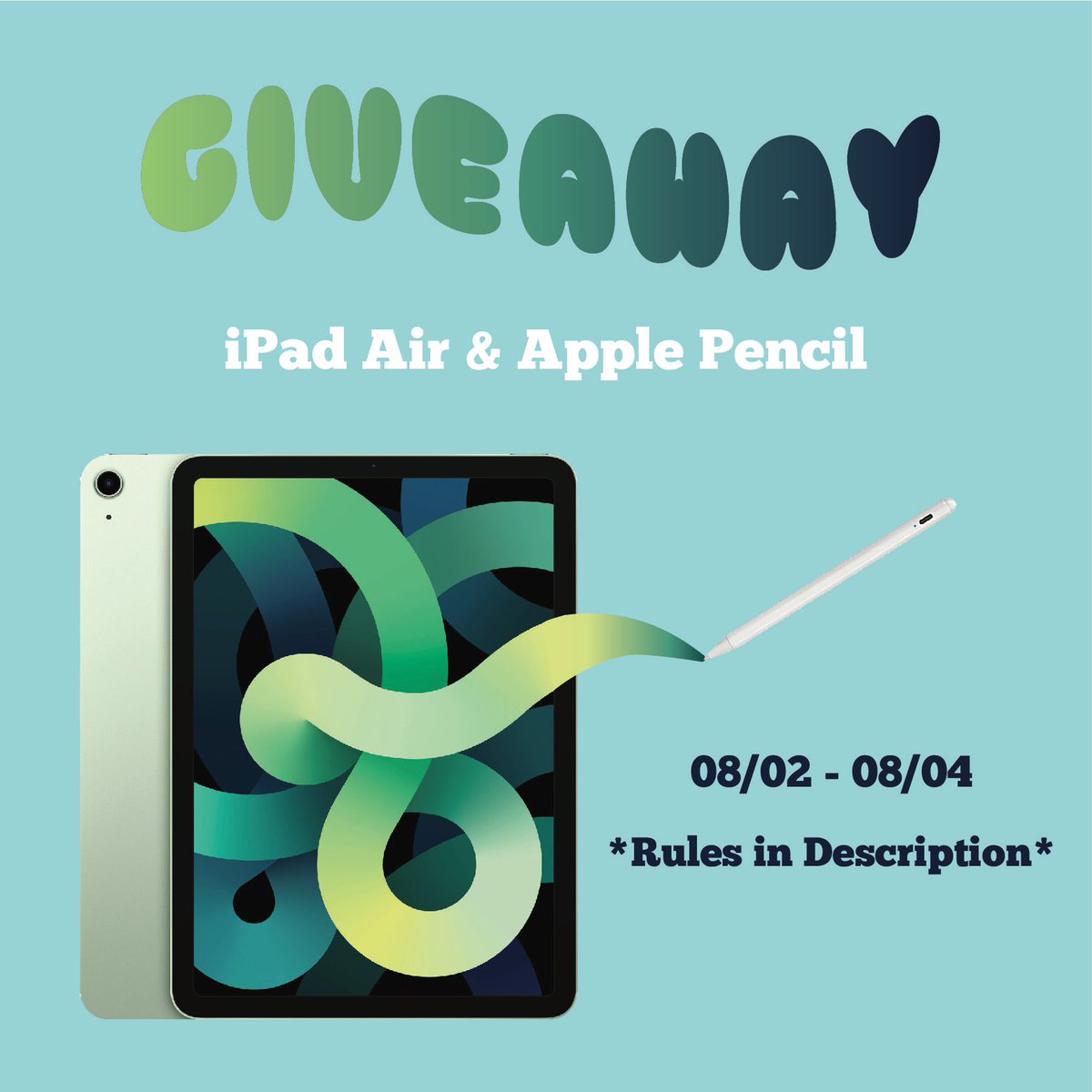 ASUCLAStudentU's tweet image. 🚨📱 IPAD GIVEAWAY 📱🚨

Feelin' like giving away an iPad &amp;amp; Apple Pencil today, just cuz 😗😇
⠀⠀⠀⠀⠀⠀⠀⠀⠀
Here's what's up: 
✨ Follow us @ASUCLAStudentU
✨ Like &amp;amp; retweet this tweet
⠀⠀⠀⠀⠀⠀⠀⠀⠀
Random winner will be chosen on Wednesday 🤪