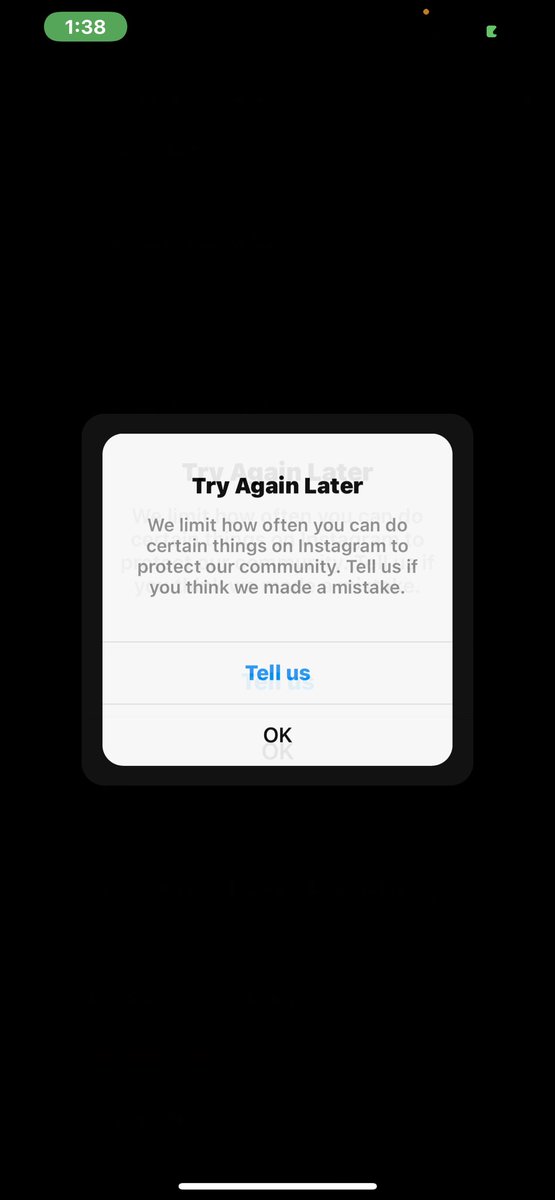 archisssa's tweet photo. instagram has more mental breakdowns than me #instagramdown https://t.co/ku8szEJhci