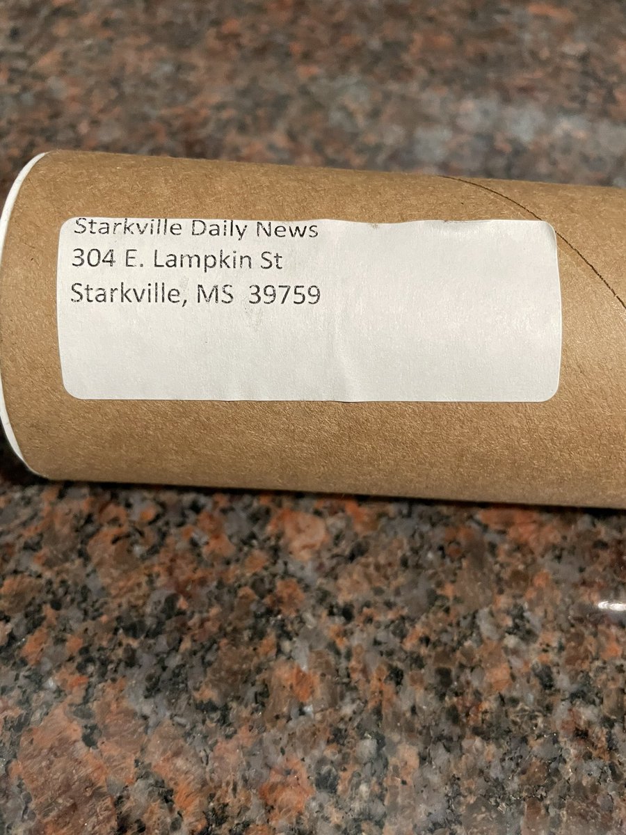 ashsmith1972's tweet image. What treasures does the mail contain today?  It might just be a visual reminder that State won a Natty! ⚾️