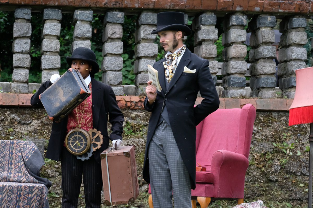 SponProdsTC's tweet photo. Great feedback from the opening of AROUND THE WORLD IN 80 DAYS 🌏✨🎩described as 'BEST SHOW YET', 'HIGHLY ENTERTAINING', 'GREAT FUN' &amp; 'WONDERFULLY SILLY' Have you seen the show yet? ⬇Comment below ⬇ Photo Credit: Mark Drinkwater
#familytheatre #outdoortheatre #SE26 #Sydenham https://t.co/5sbreaZEnM