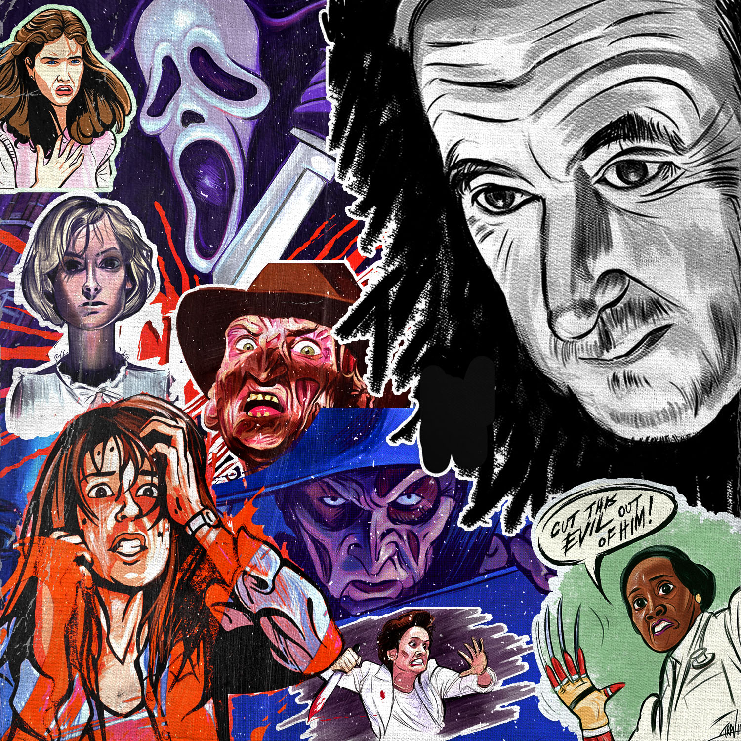 A VERY Happy Birthday to Master of Horror Wes Craven, who would have been 82 today.     