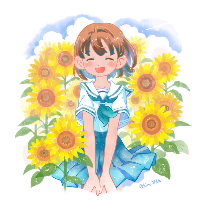 ひまわり

#イラスト #illustration #AdobeFresco 