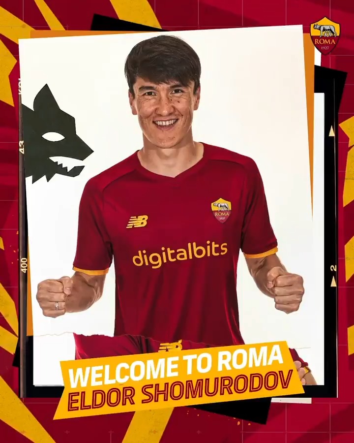 Mercato Japan Lori Twitter 公式 Officialasroma エルドル ショムロドフ ウズベキスタン代表 26歳 Cf ジェノア ローマ 移籍金 1750万ユーロ 250万ユーロ 市場価値 700万ユーロ 昨季成績 41試合9g3a 26年までの5年契約 移籍情報